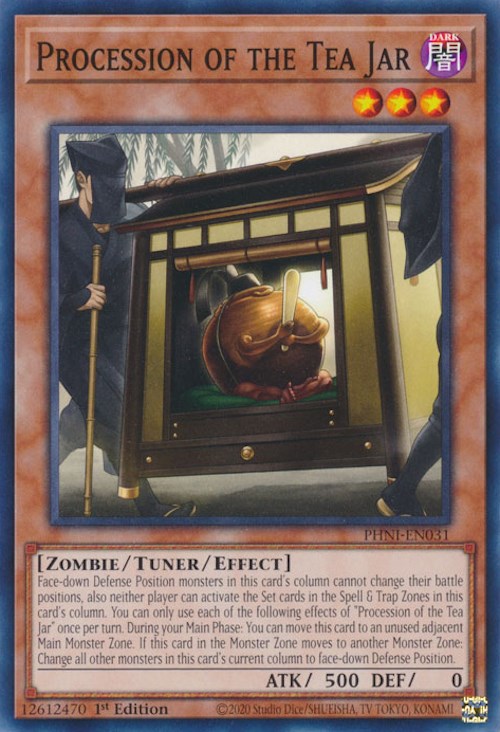 Procession of the Tea Jar [PHNI-EN031] Common | Jomio and Rueliete's Cards and Comics