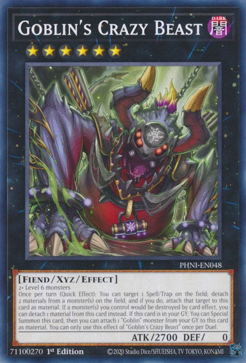 Goblin's Crazy Beast [PHNI-EN048] Common | Jomio and Rueliete's Cards and Comics