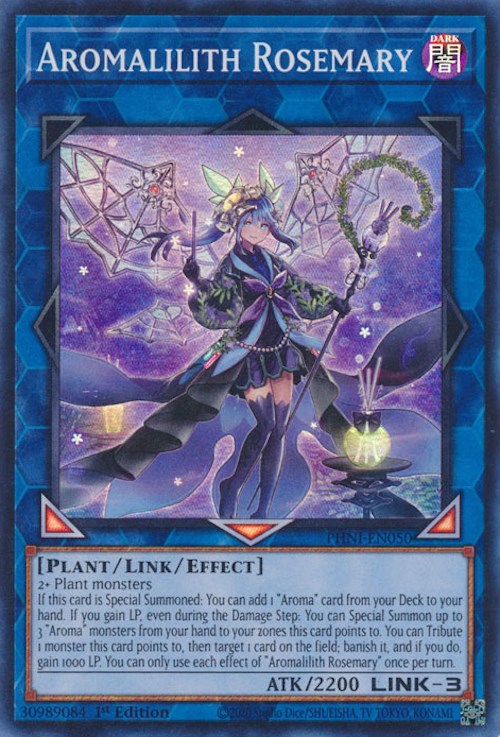 Aromalilith Rosemary [PHNI-EN050] Super Rare | Jomio and Rueliete's Cards and Comics