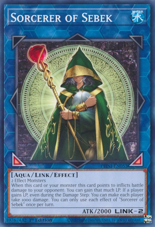 Sorcerer of Sebek [PHNI-EN053] Common | Jomio and Rueliete's Cards and Comics