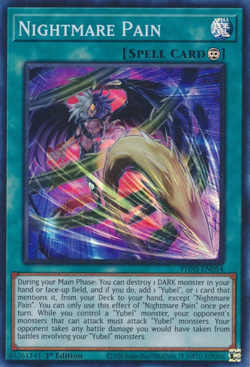 Nightmare Pain [PHNI-EN054] Super Rare | Jomio and Rueliete's Cards and Comics