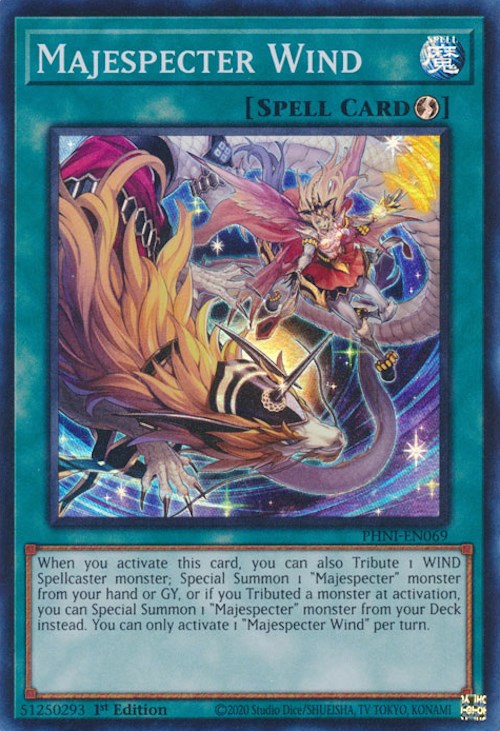 Majespecter Wind [PHNI-EN069] Super Rare | Jomio and Rueliete's Cards and Comics