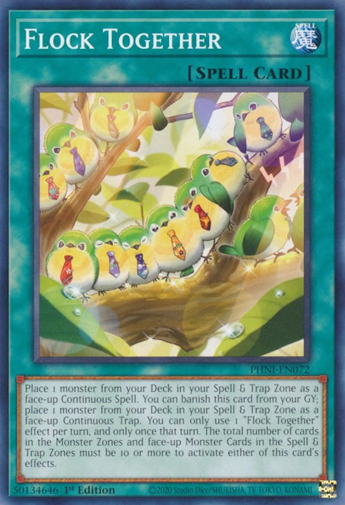 Flock Together [PHNI-EN072] Common | Jomio and Rueliete's Cards and Comics