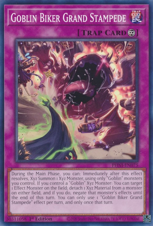 Goblin Biker Grand Stampede [PHNI-EN075] Common | Jomio and Rueliete's Cards and Comics