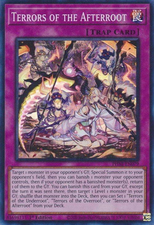 Terrors of the Afterroot [PHNI-EN079] Super Rare | Jomio and Rueliete's Cards and Comics
