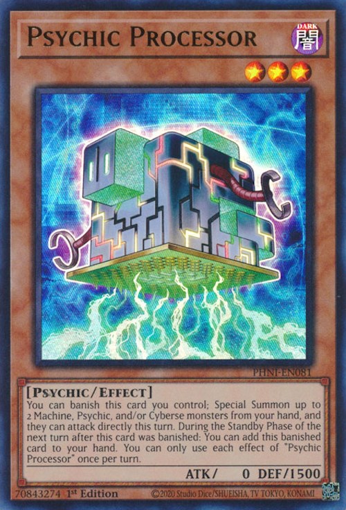 Psychic Processor [PHNI-EN081] Ultra Rare | Jomio and Rueliete's Cards and Comics