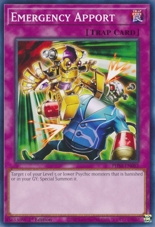 Emergency Apport [PHNI-EN083] Common | Jomio and Rueliete's Cards and Comics