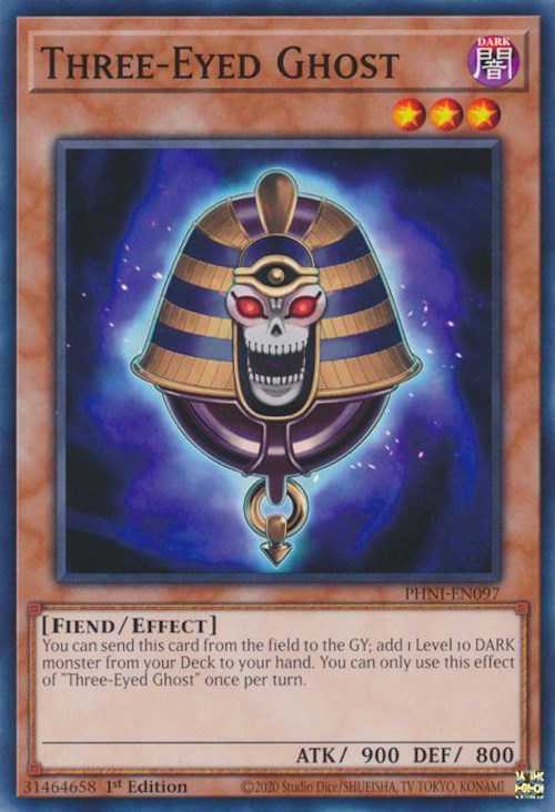 Three-Eyed Ghost [PHNI-EN097] Common | Jomio and Rueliete's Cards and Comics