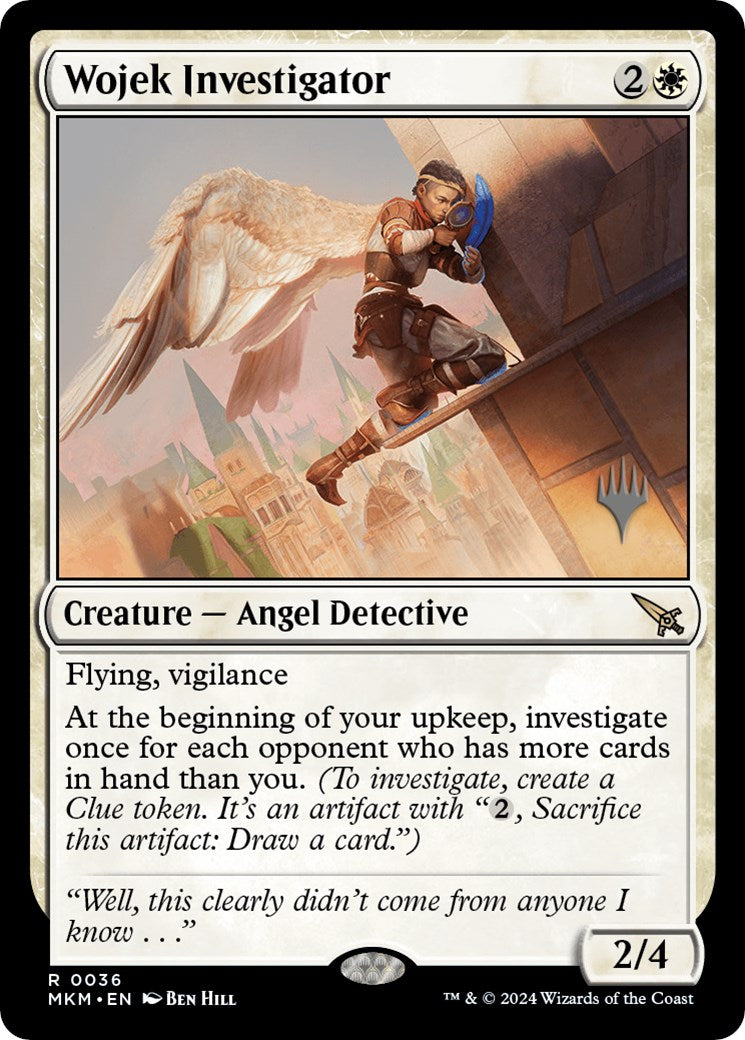 Wojek Investigator (Promo Pack) [Murders at Karlov Manor Promos] | Jomio and Rueliete's Cards and Comics