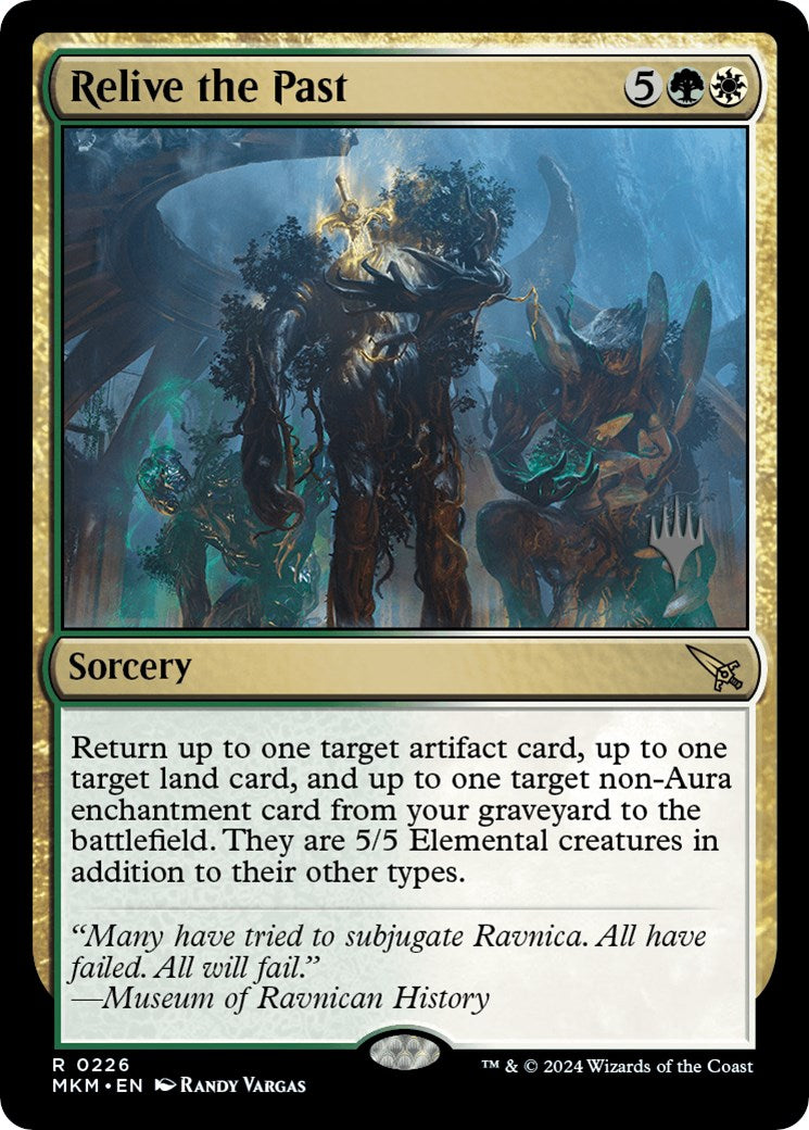 Relive the Past (Promo Pack) [Murders at Karlov Manor Promos] | Jomio and Rueliete's Cards and Comics