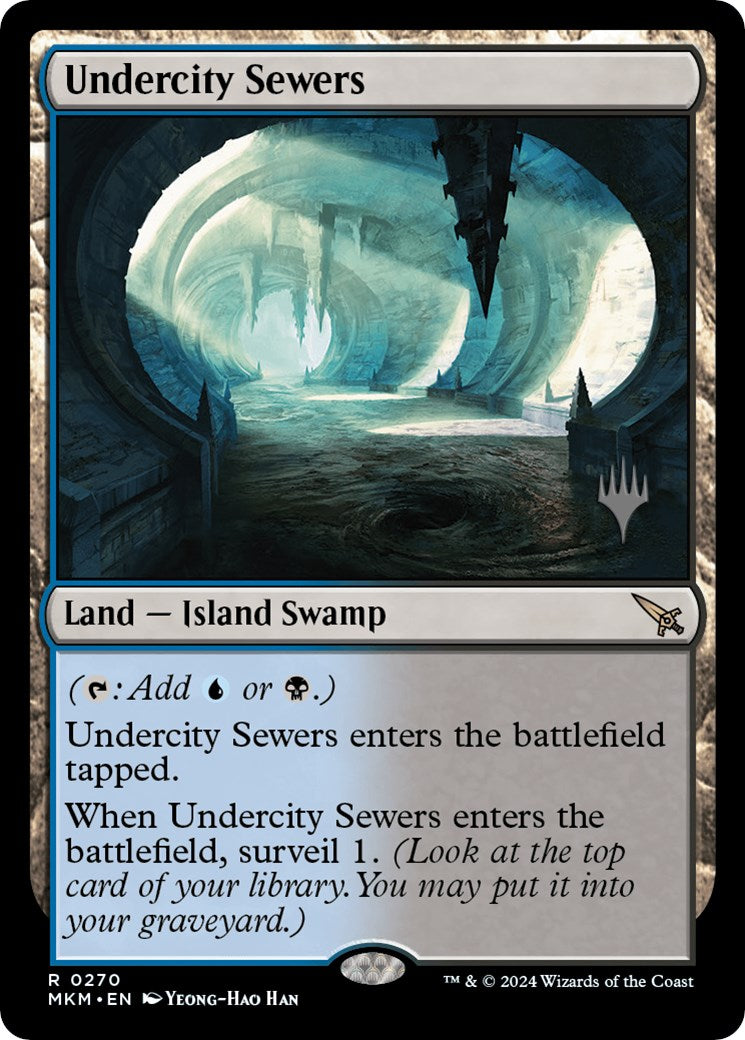 Undercity Sewers (Promo Pack) [Murders at Karlov Manor Promos] | Jomio and Rueliete's Cards and Comics