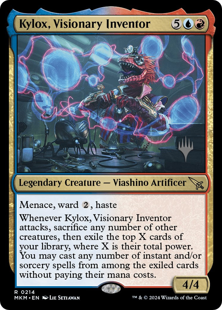 Kylox, Visionary Inventor (Promo Pack) [Murders at Karlov Manor Promos] | Jomio and Rueliete's Cards and Comics