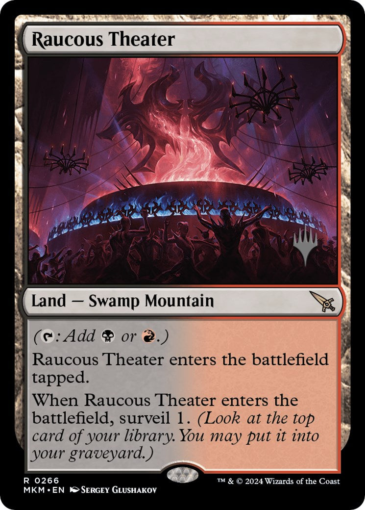 Raucous Theater (Promo Pack) [Murders at Karlov Manor Promos] | Jomio and Rueliete's Cards and Comics