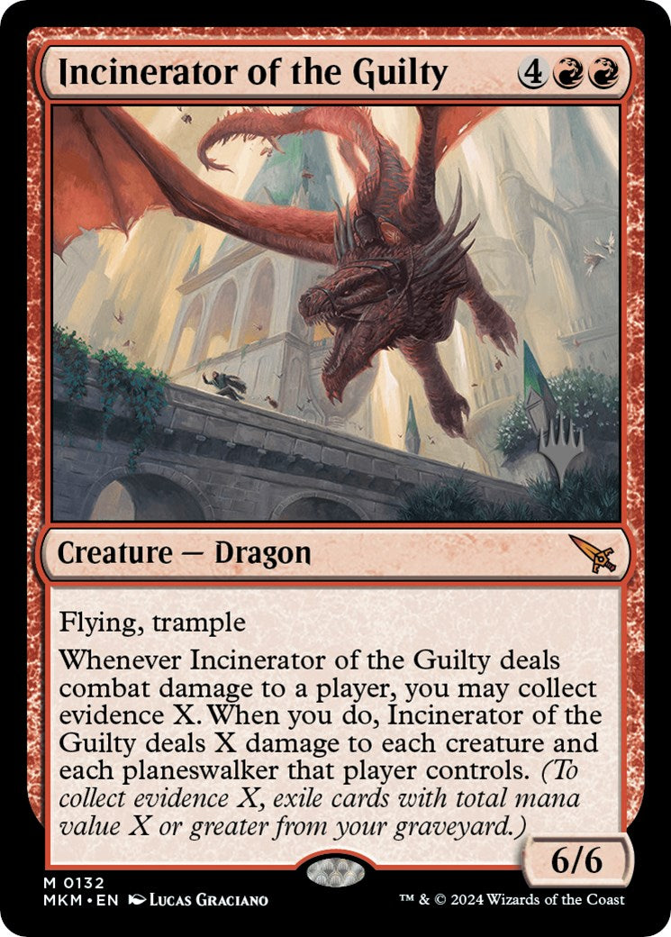 Incinerator of the Guilty (Promo Pack) [Murders at Karlov Manor Promos] | Jomio and Rueliete's Cards and Comics