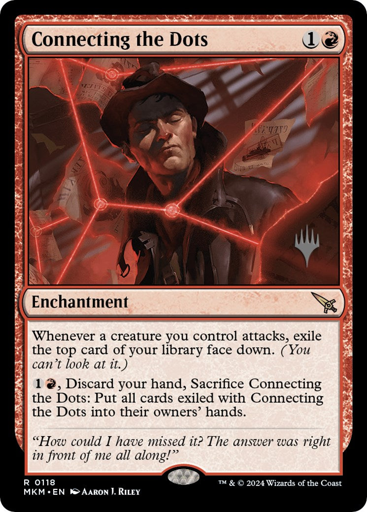 Connecting the Dots (Promo Pack) [Murders at Karlov Manor Promos] | Jomio and Rueliete's Cards and Comics