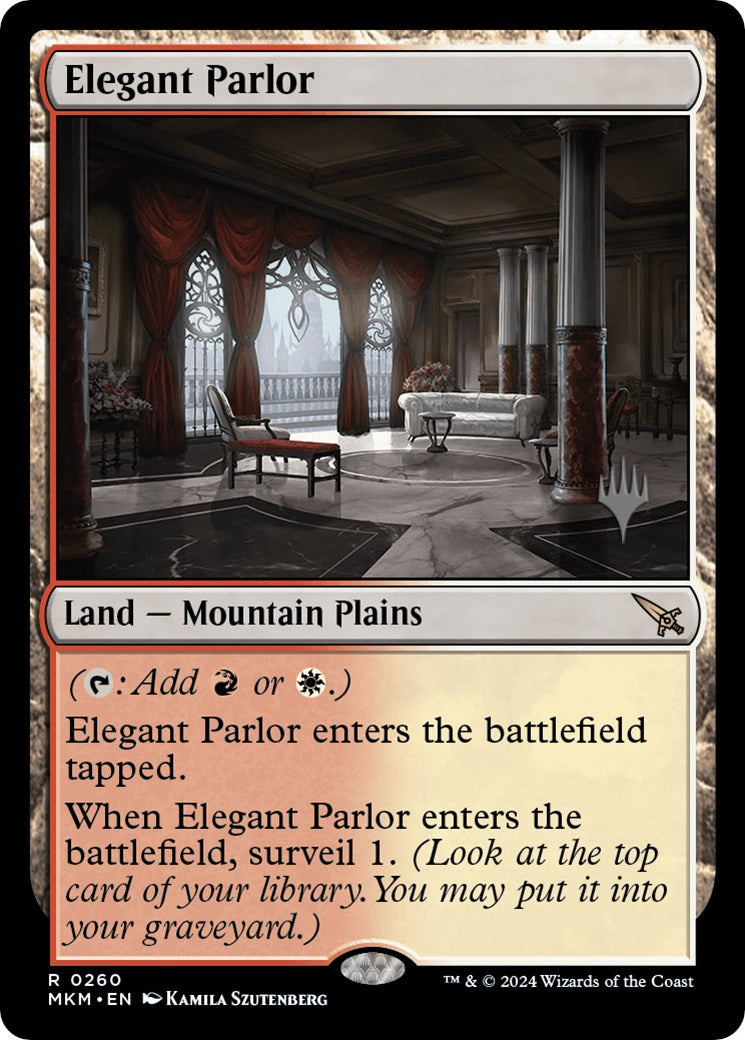 Elegant Parlor (Promo Pack) [Murders at Karlov Manor Promos] | Jomio and Rueliete's Cards and Comics