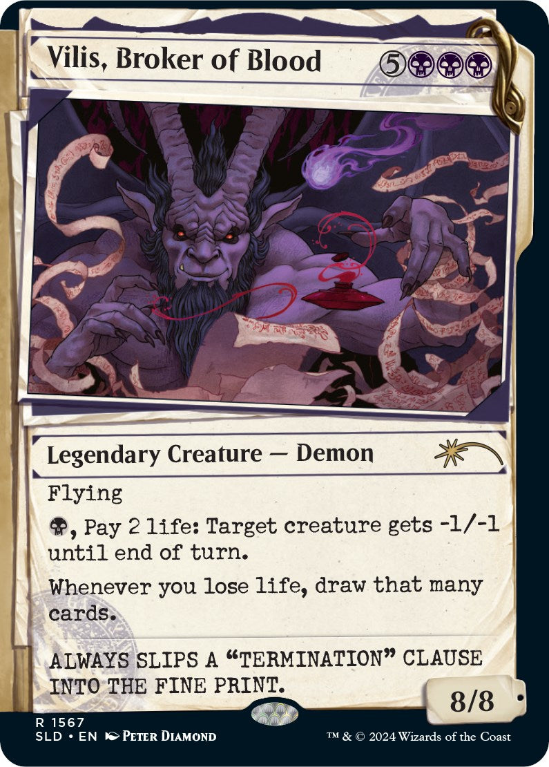 Vilis, Broker of Blood [Secret Lair Drop Series] | Jomio and Rueliete's Cards and Comics
