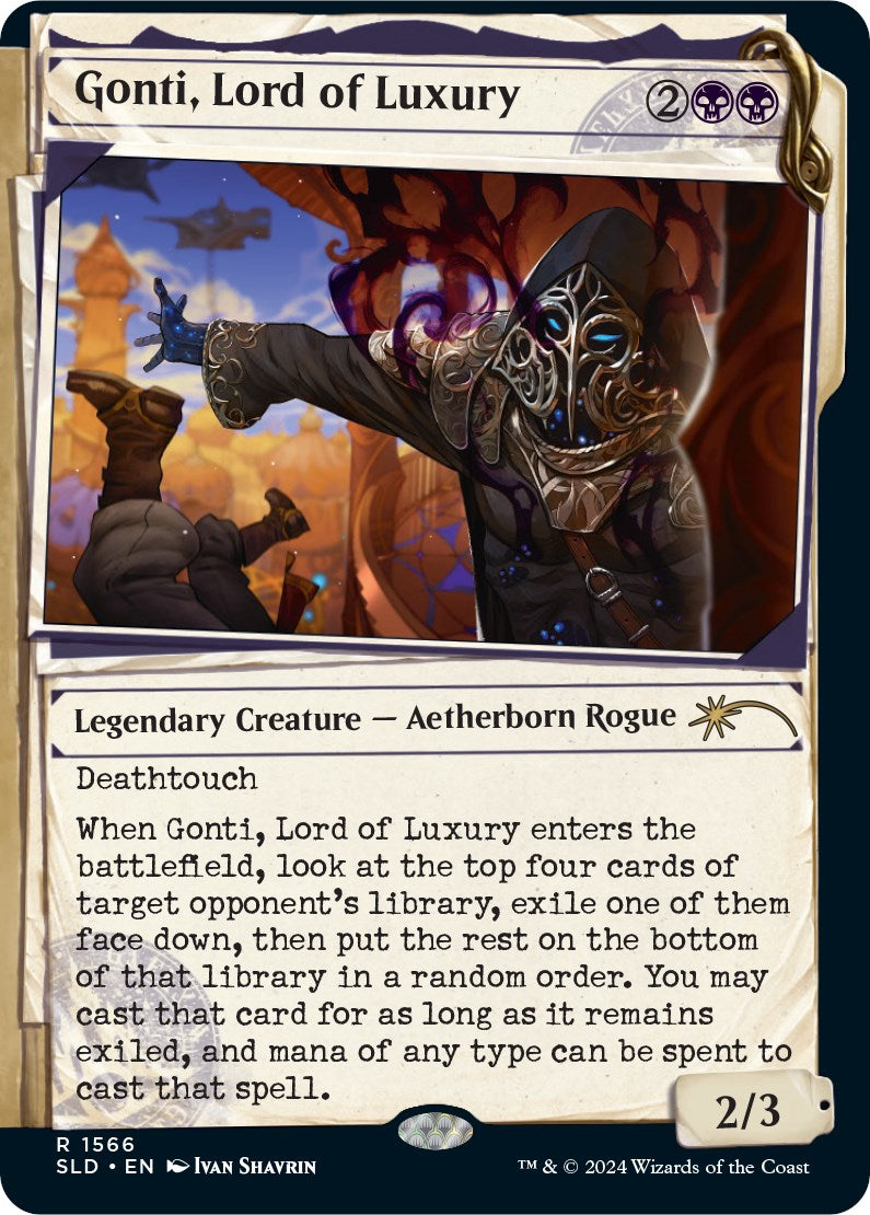 Gonti, Lord of Luxury [Secret Lair Drop Series] | Jomio and Rueliete's Cards and Comics