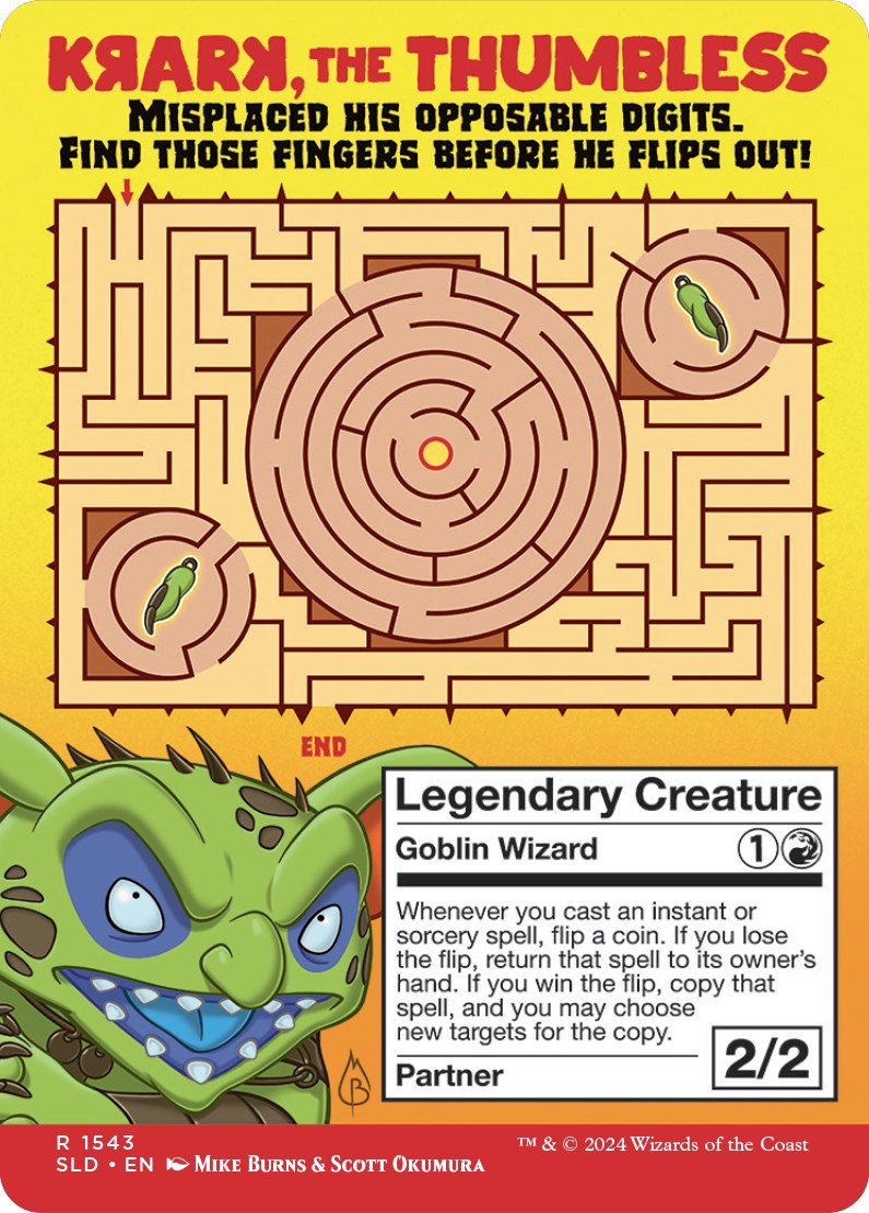 Krark, the Thumbless [Secret Lair Drop Series] | Jomio and Rueliete's Cards and Comics