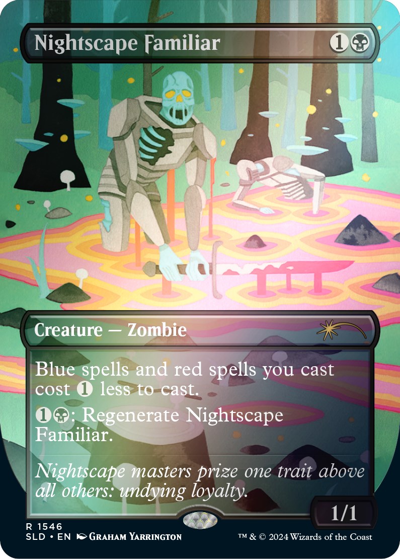 Nightscape Familiar (Rainbow Foil) [Secret Lair Drop Series] | Jomio and Rueliete's Cards and Comics