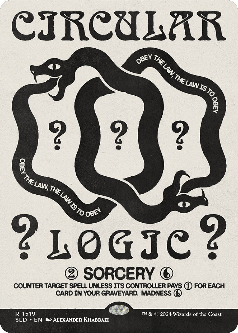 Circular Logic [Secret Lair Drop Series] | Jomio and Rueliete's Cards and Comics