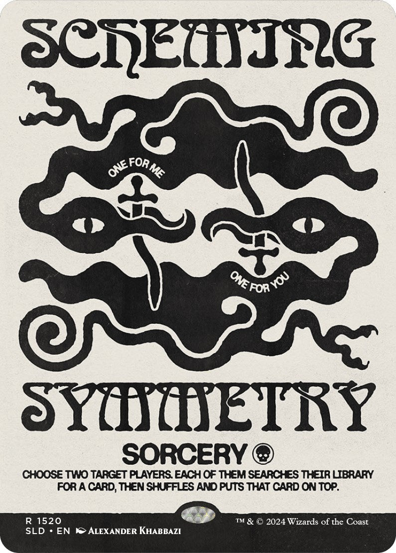 Scheming Symmetry [Secret Lair Drop Series] | Jomio and Rueliete's Cards and Comics