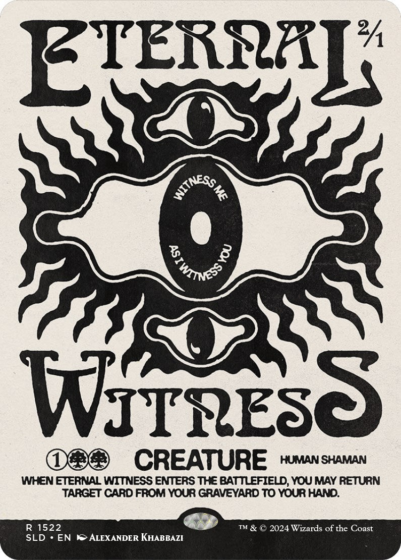 Eternal Witness (1522) [Secret Lair Drop Series] | Jomio and Rueliete's Cards and Comics