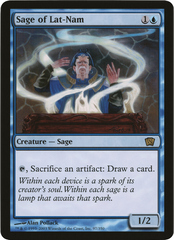 Sage of Lat-Nam (Oversized) [Eighth Edition Box Topper] | Jomio and Rueliete's Cards and Comics
