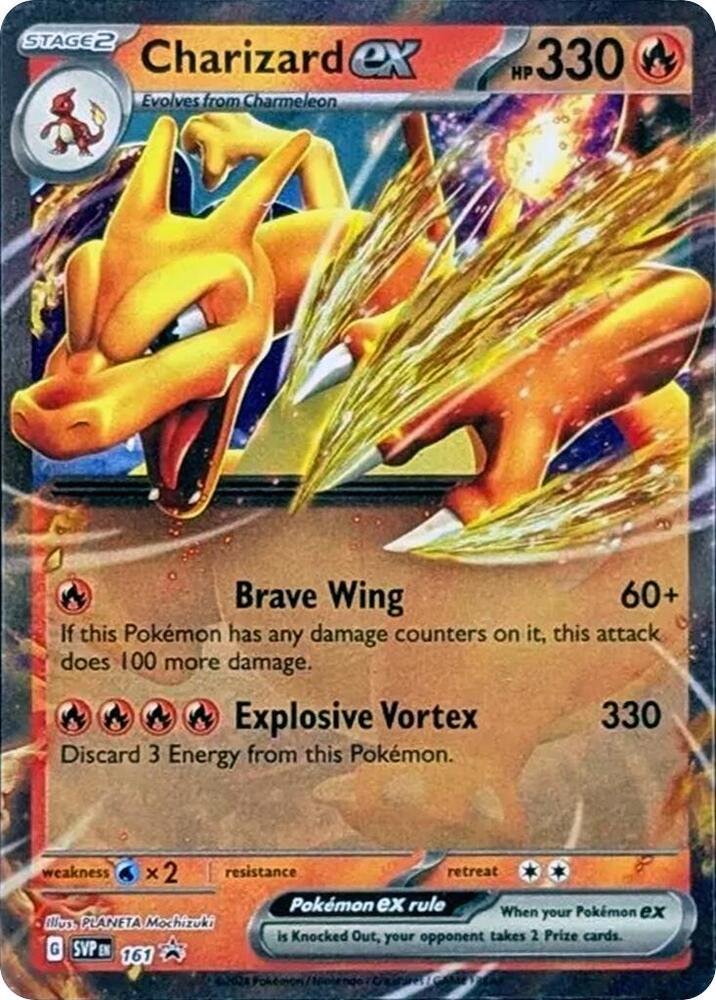 Charizard ex (SVP161) [Scarlet & Violet: Black Star Promos] | Jomio and Rueliete's Cards and Comics
