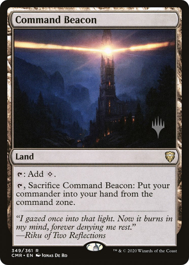 Command Beacon (Promo Pack) [Murders at Karlov Manor Promos] | Jomio and Rueliete's Cards and Comics