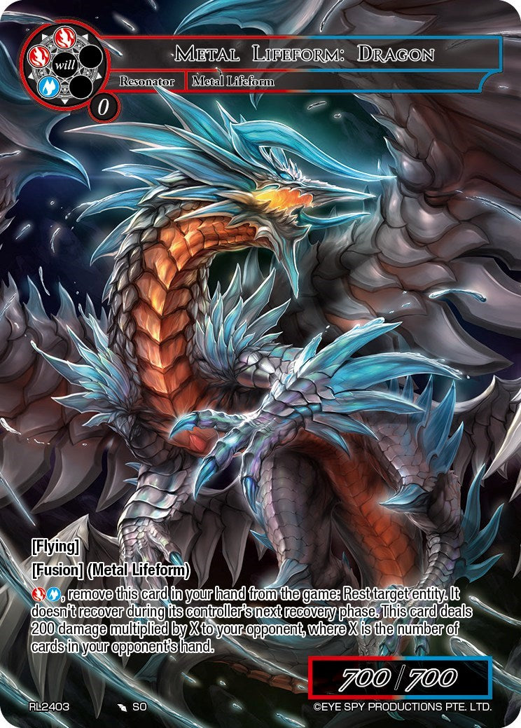 Metal Lifeform: Dragon (RL2403) [Promo Cards] | Jomio and Rueliete's Cards and Comics