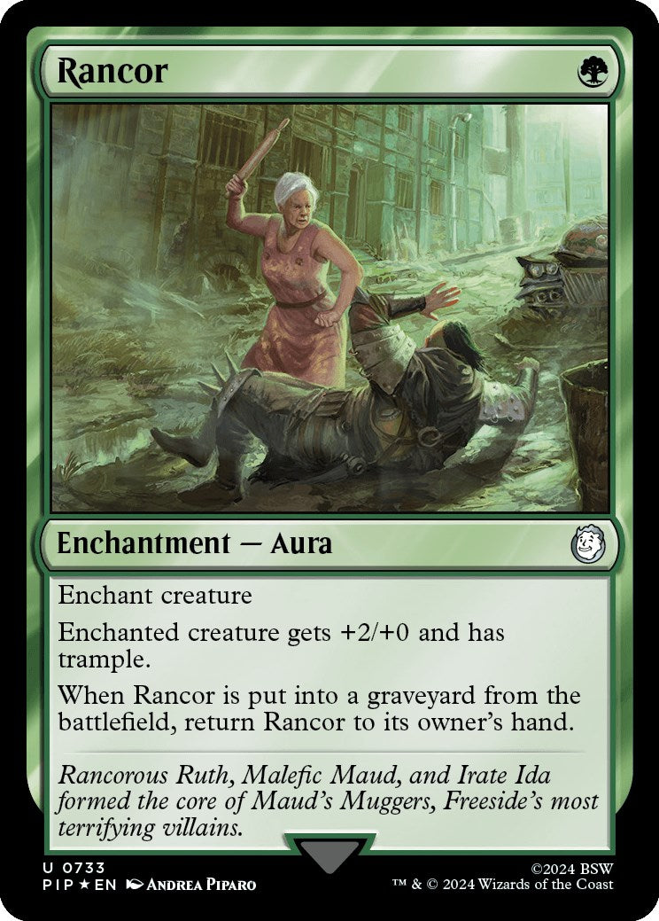 Rancor (Surge Foil) [Fallout] | Jomio and Rueliete's Cards and Comics