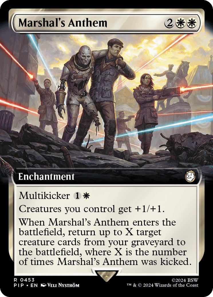 Marshal's Anthem (Extended Art) [Fallout] | Jomio and Rueliete's Cards and Comics
