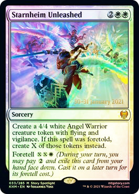 Starnheim Unleashed [Kaldheim Prerelease Promos] | Jomio and Rueliete's Cards and Comics
