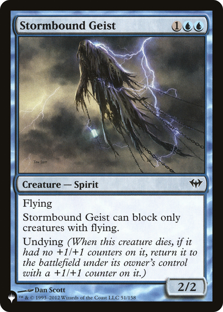 Stormbound Geist [The List] | Jomio and Rueliete's Cards and Comics