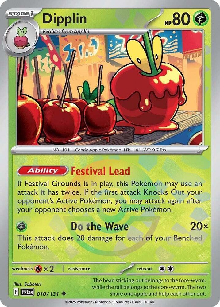 Dipplin (010/131) (Poke Ball Pattern) [Scarlet & Violet: Prismatic Evolutions] | Jomio and Rueliete's Cards and Comics