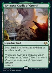 Yavimaya, Cradle of Growth [Modern Horizons 2] | Jomio and Rueliete's Cards and Comics