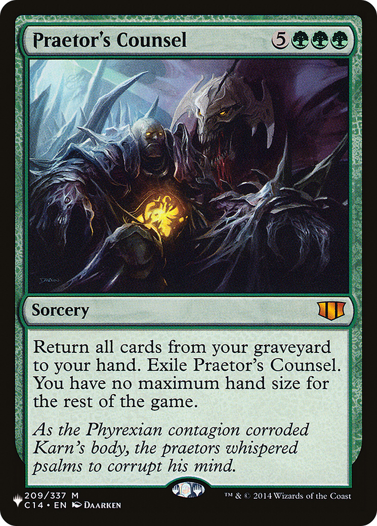 Praetor's Counsel [The List] | Jomio and Rueliete's Cards and Comics