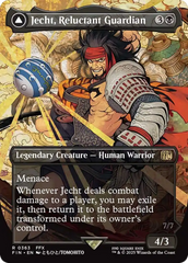 Jecht, Reluctant Guardian // Braska's Final Aeon (Borderless) [FINAL FANTASY] | Jomio and Rueliete's Cards and Comics