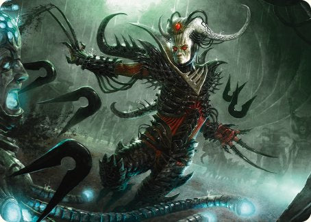 Vraan, Executioner Thane Art Card [Phyrexia: All Will Be One Art Series] | Jomio and Rueliete's Cards and Comics