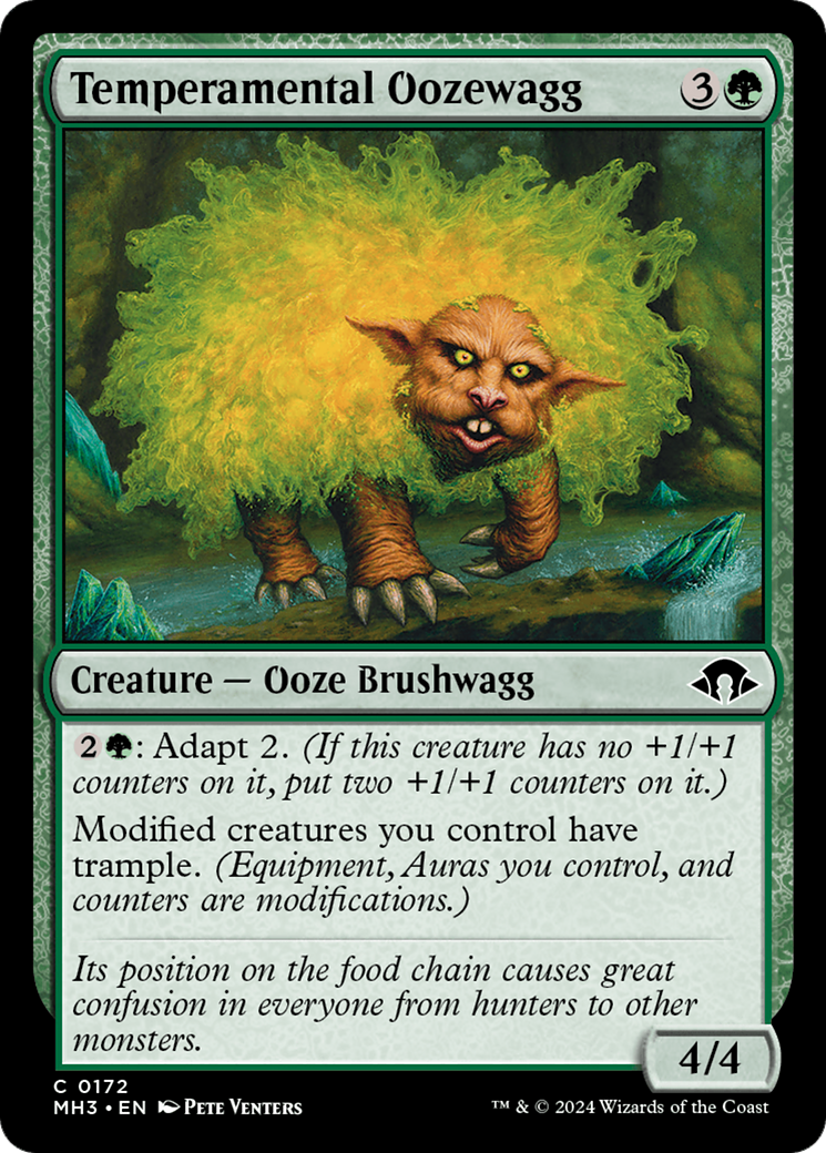Temperamental Oozewagg [Modern Horizons 3] | Jomio and Rueliete's Cards and Comics