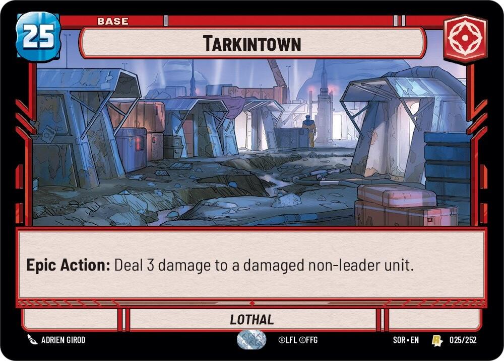 Tarkintown (025/252) [Spark of Rebellion] | Jomio and Rueliete's Cards and Comics