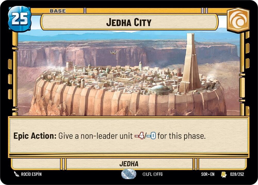 Jedha City (028/252) [Spark of Rebellion] | Jomio and Rueliete's Cards and Comics