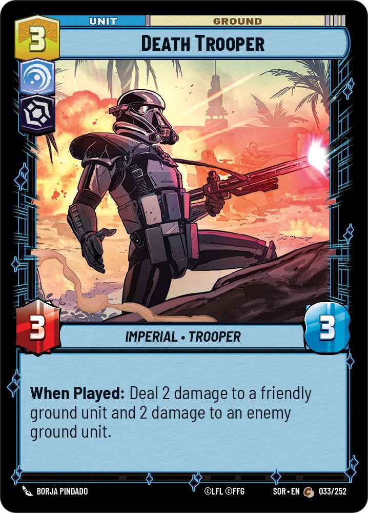 Death Trooper (033/252) [Spark of Rebellion] | Jomio and Rueliete's Cards and Comics