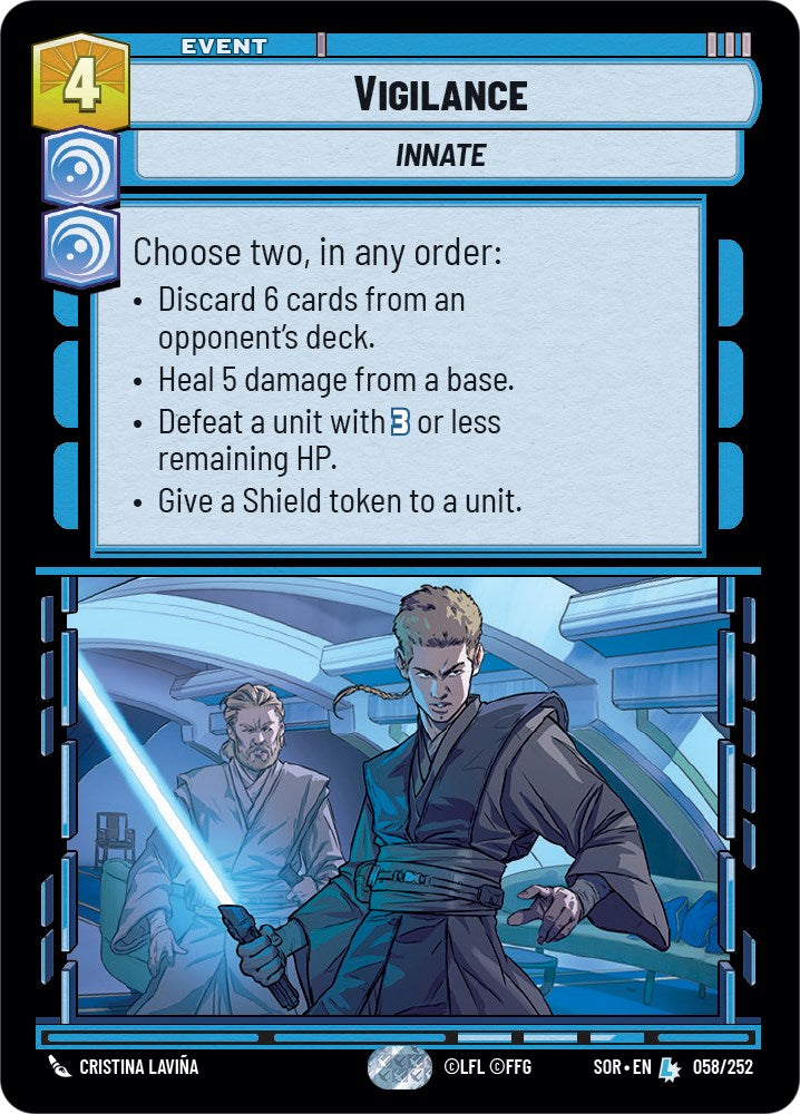 Vigilance (058/252) [Spark of Rebellion] | Jomio and Rueliete's Cards and Comics