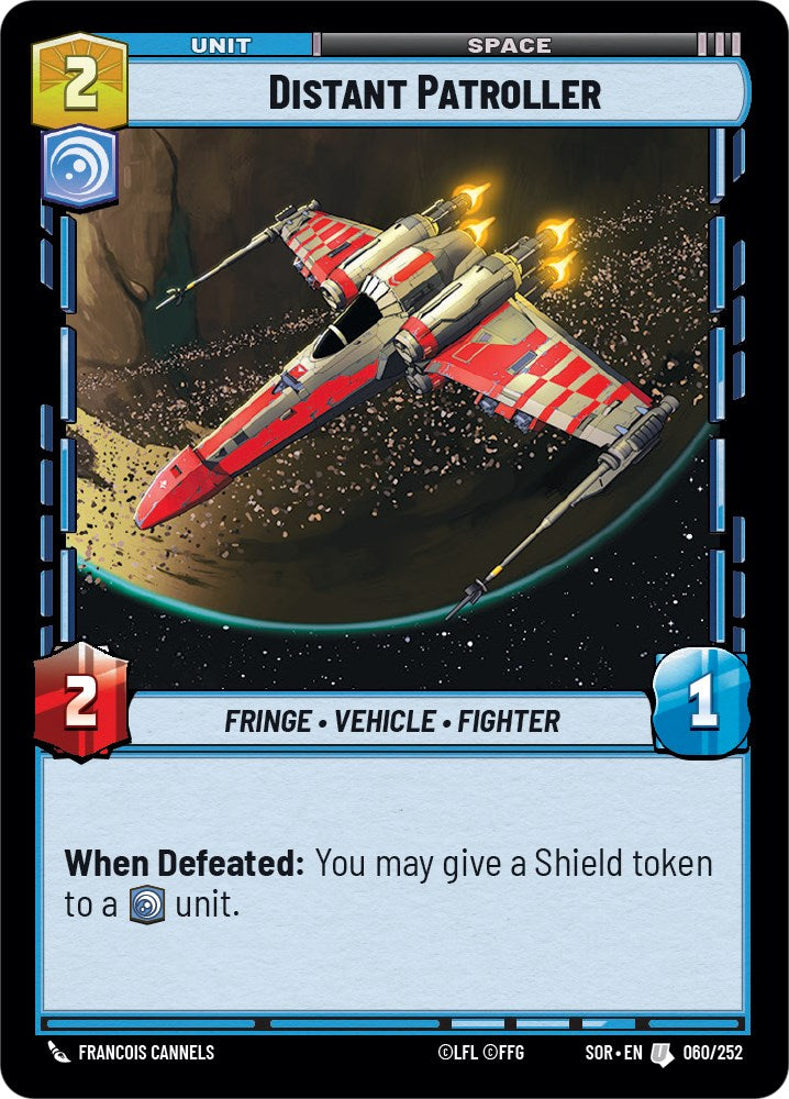 Distant Patroller (060/252) [Spark of Rebellion] | Jomio and Rueliete's Cards and Comics