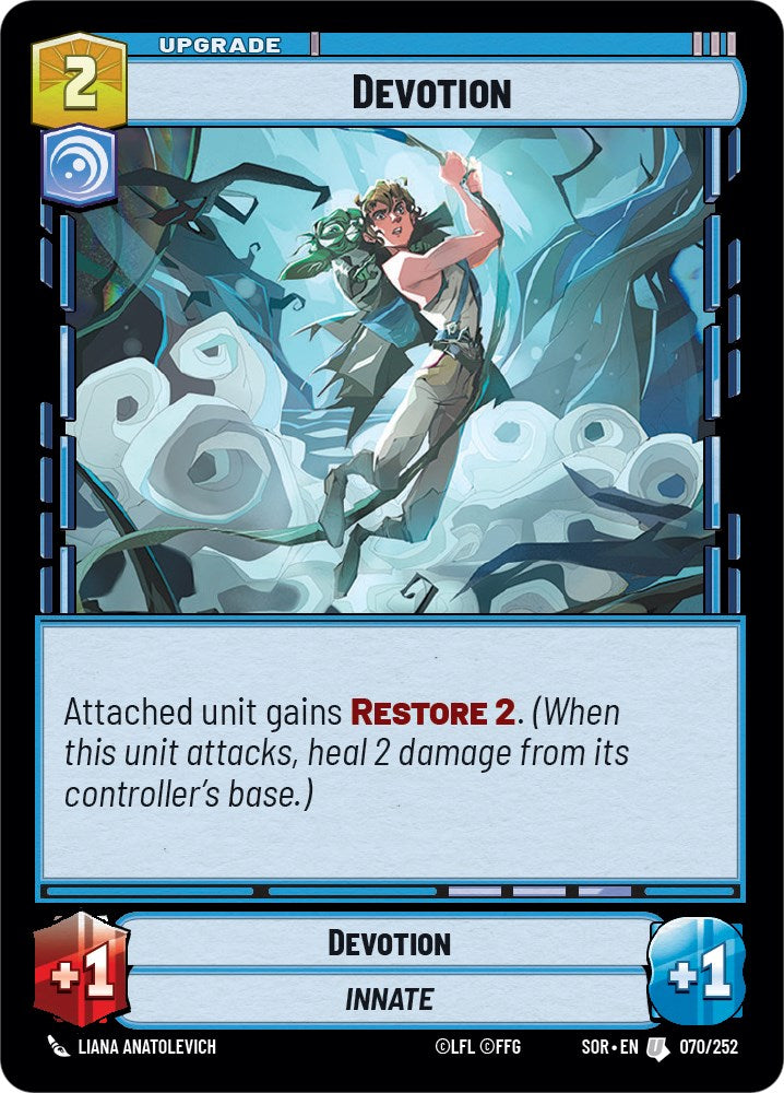 Devotion (070/252) [Spark of Rebellion] | Jomio and Rueliete's Cards and Comics