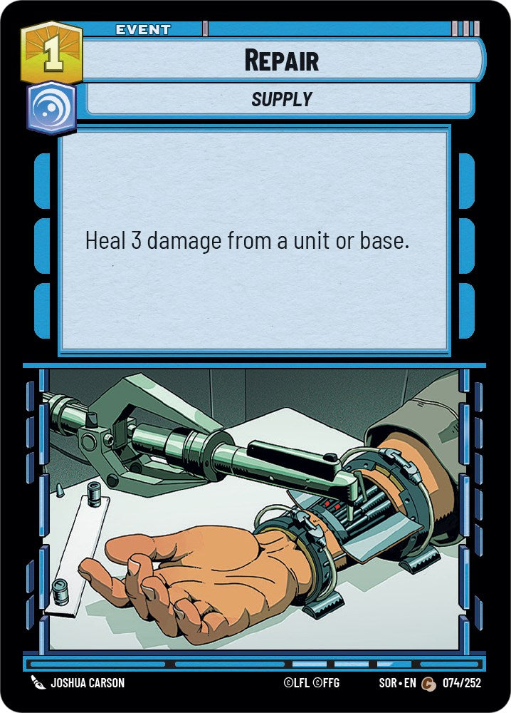 Repair (074/252) [Spark of Rebellion] | Jomio and Rueliete's Cards and Comics