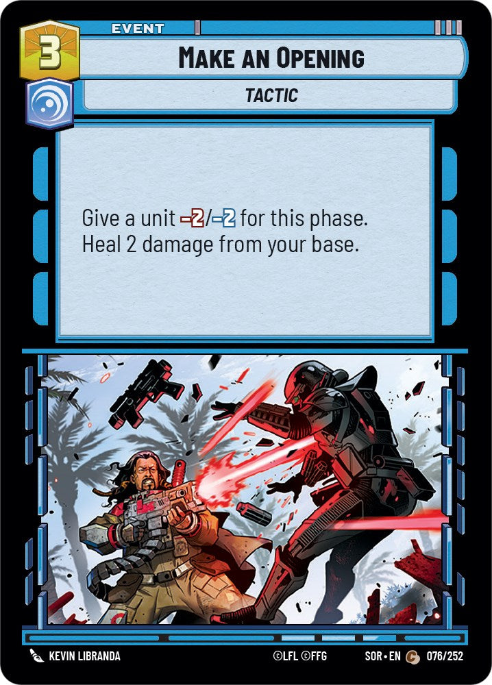 Make An Opening (076/252) [Spark of Rebellion] | Jomio and Rueliete's Cards and Comics