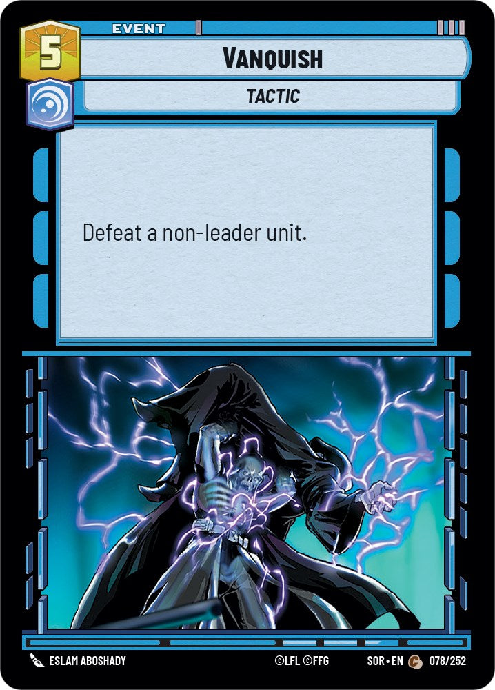 Vanquish (078/252) [Spark of Rebellion] | Jomio and Rueliete's Cards and Comics